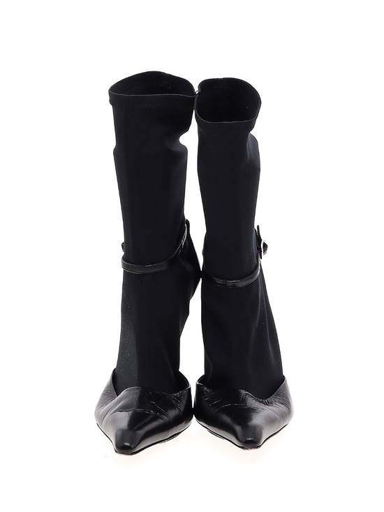 Alexander Wang Shoes - Alexander Wang Black Stiletto Sock Ankle Booties